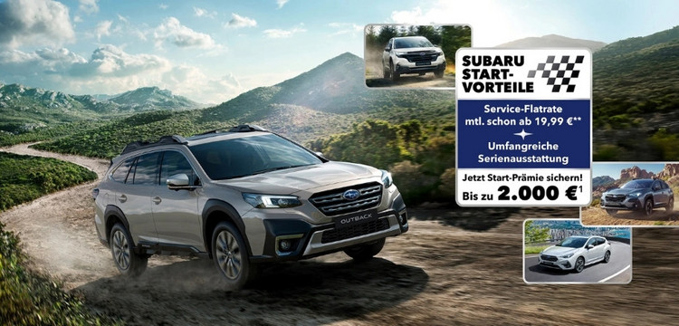 Subaru Startvorteile